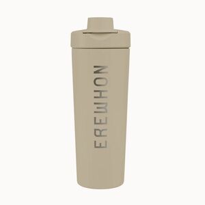 NEW EREWHON Tan Protein Shaker Bottle 24 oz